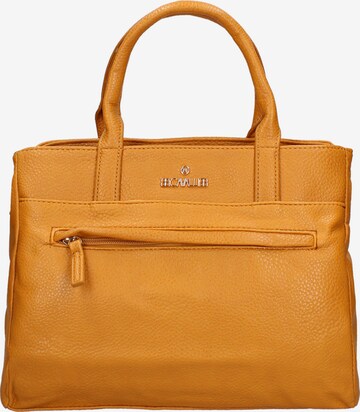 Borsa a mano 'Borsa a Mano Donna B Cavalli Ecopelle Zip - 30x22x10 cm' di B. Cavalli in giallo: frontale