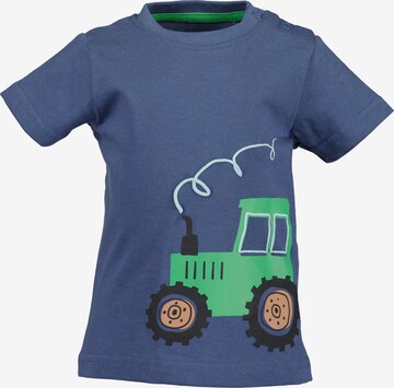 T-Shirt BLUE SEVEN en bleu : devant