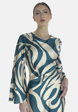 Elara Dress in Green