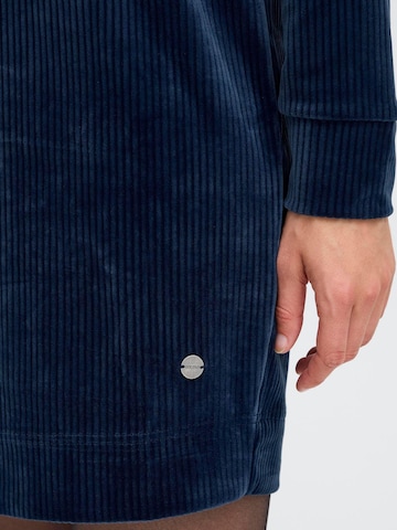 Oxmo Dress ' OXEBBA HALFZIP ' in Blue