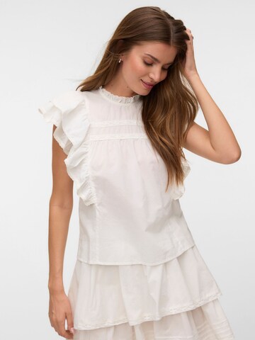 Camicia da donna 'VMElix' di VERO MODA in bianco: frontale