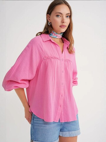 MixRay - Blusa em rosa
