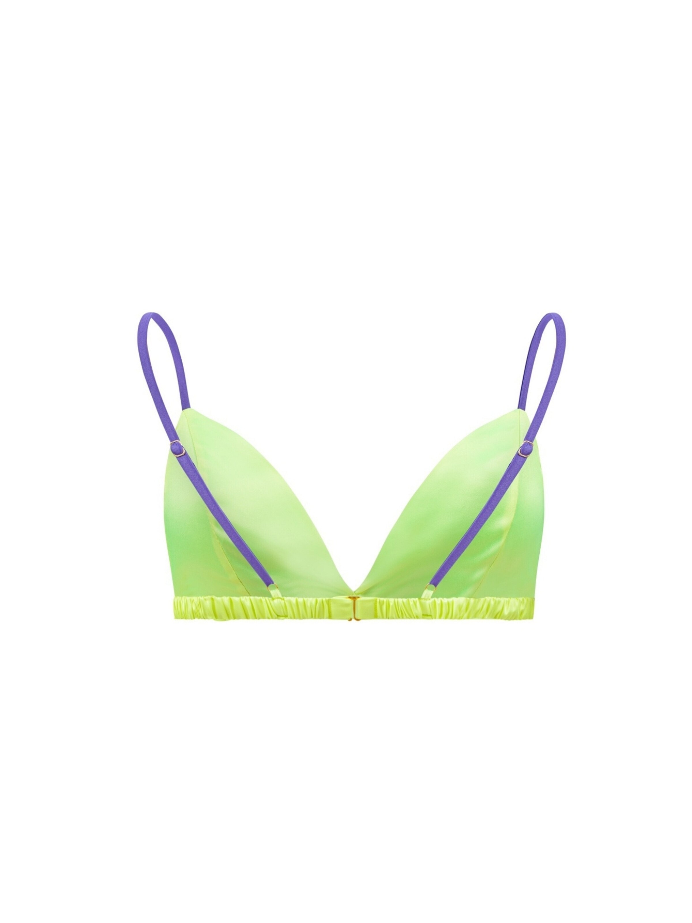 EKCENTRIK Triangel Bikinitop 'Purple Rain' in Lila