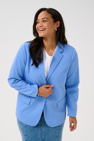 KAFFE CURVE Blazer 'Sakira' i blå: forside