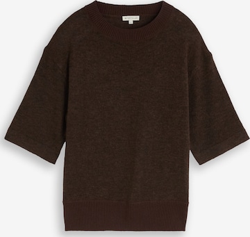 Pull-over TOM TAILOR en marron : devant