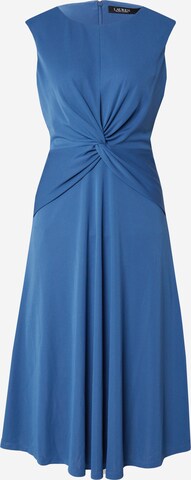 Robe de cocktail 'TESSANNE' Lauren Ralph Lauren en bleu : devant