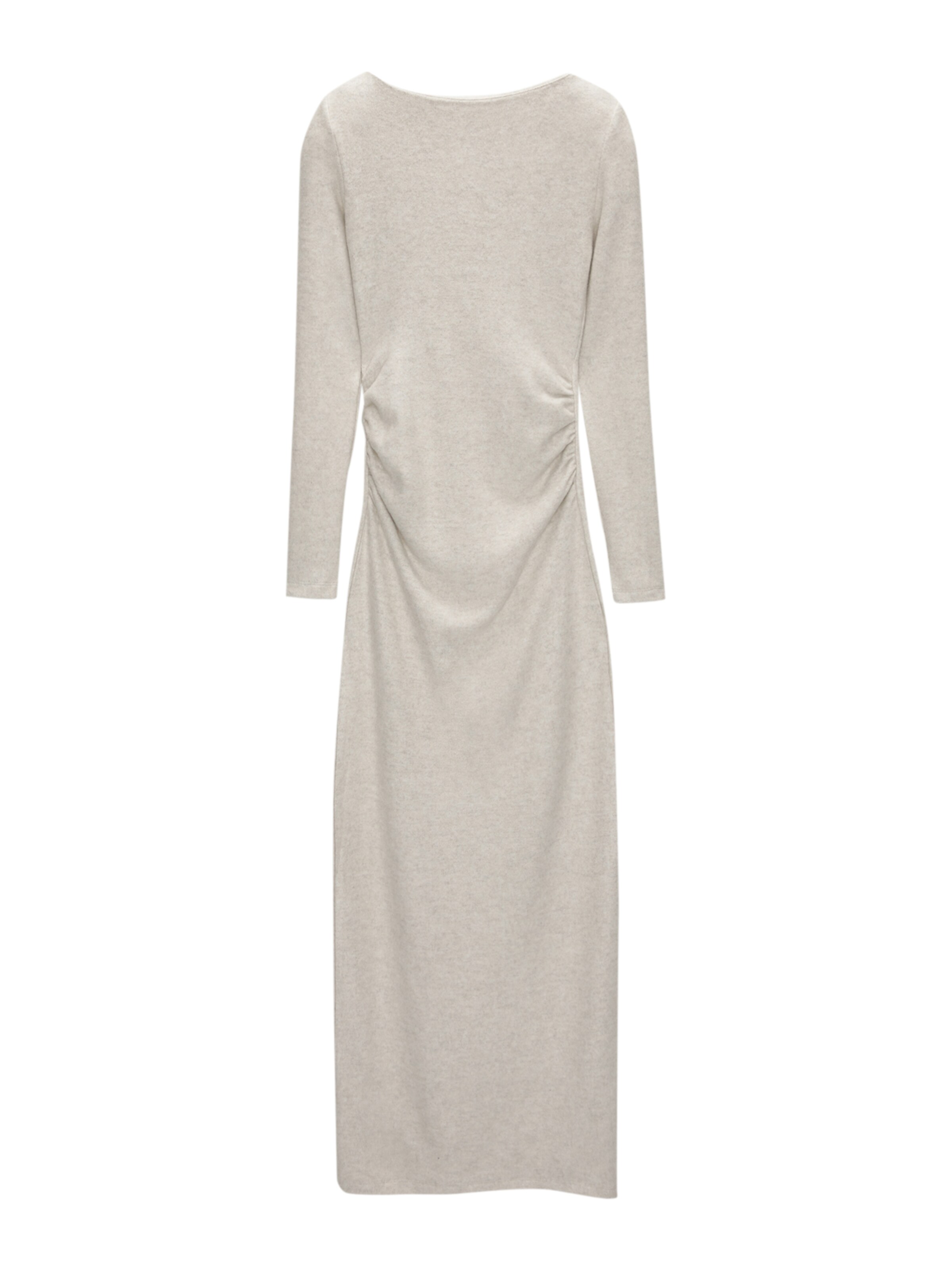 Pull&BearHaljina - bež boja: prednji dio