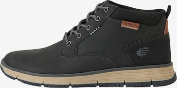 KOROSHI Platform trainers in Black: front