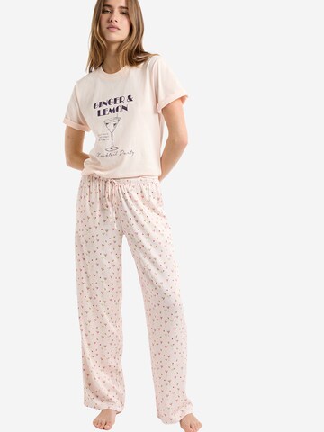 ETAM Pyjamahose 'Maryna' in Pink