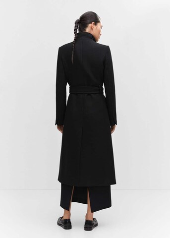 MANGO Winter Coat 'Sirenita' in Black