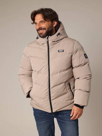 Veste d’hiver 'Interest ' Deeluxe en beige : devant