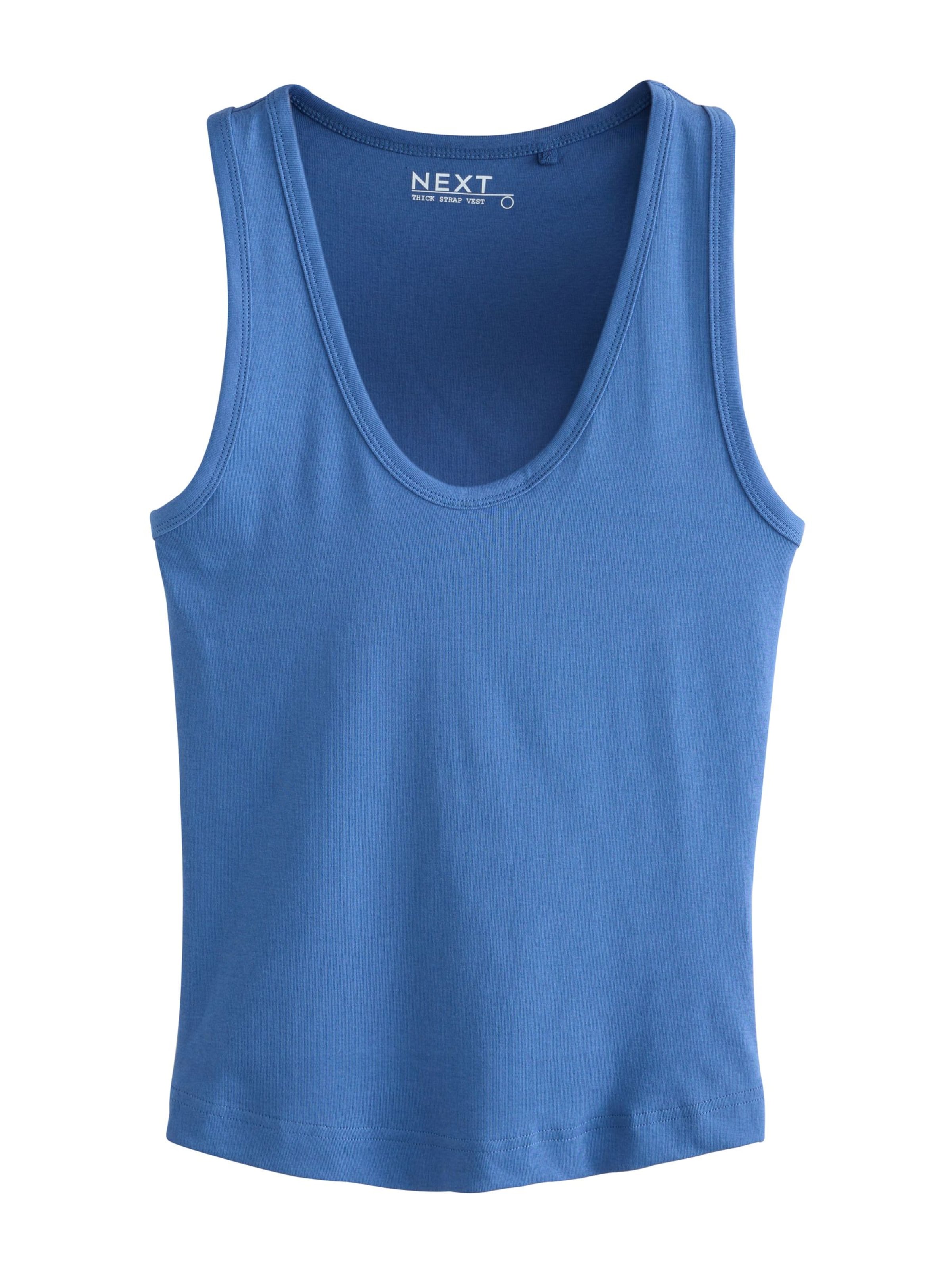 Next - Top en azul: frente