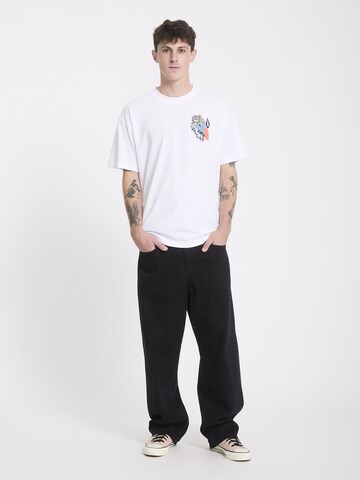 Volcom T-Shirt 'Sk8 Break' in Weiß