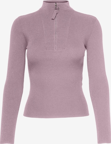 JDY Sweater 'Plum' in Purple: front