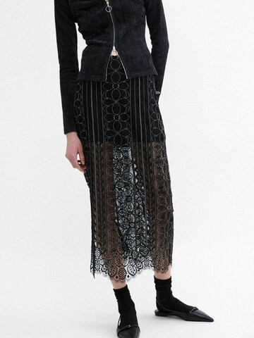 Gonna 'Vevian' di Résumé in nero: frontale