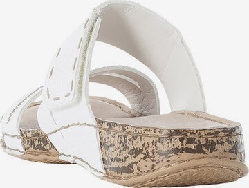 Rieker Mules in White