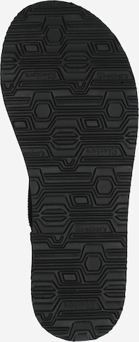 SKECHERS - Sandalias de dedo en negro