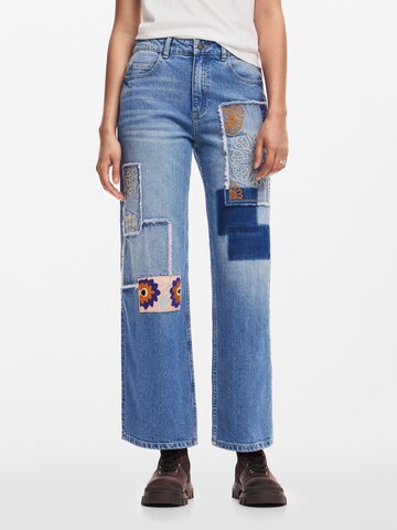 Desigual Loose fit Jeans in Blue: front