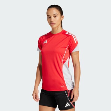 T-shirt fonctionnel ' Tiro 25 Competition' ADIDAS PERFORMANCE en rouge