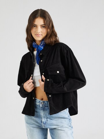 Gang Jacke '94ZOE' in Schwarz: Vorderseite