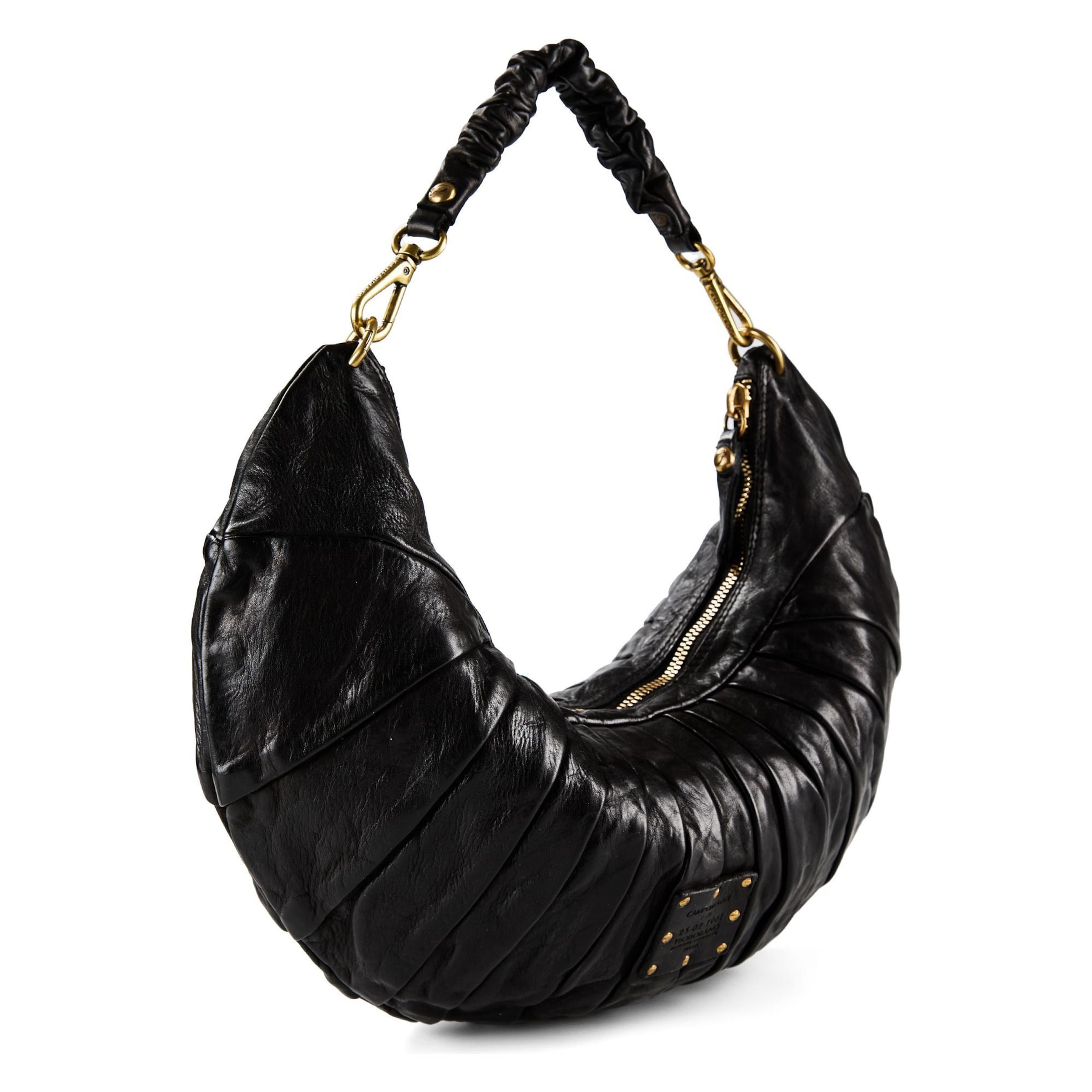 Borsa a spalla 'Luna' di Campomaggi in nero