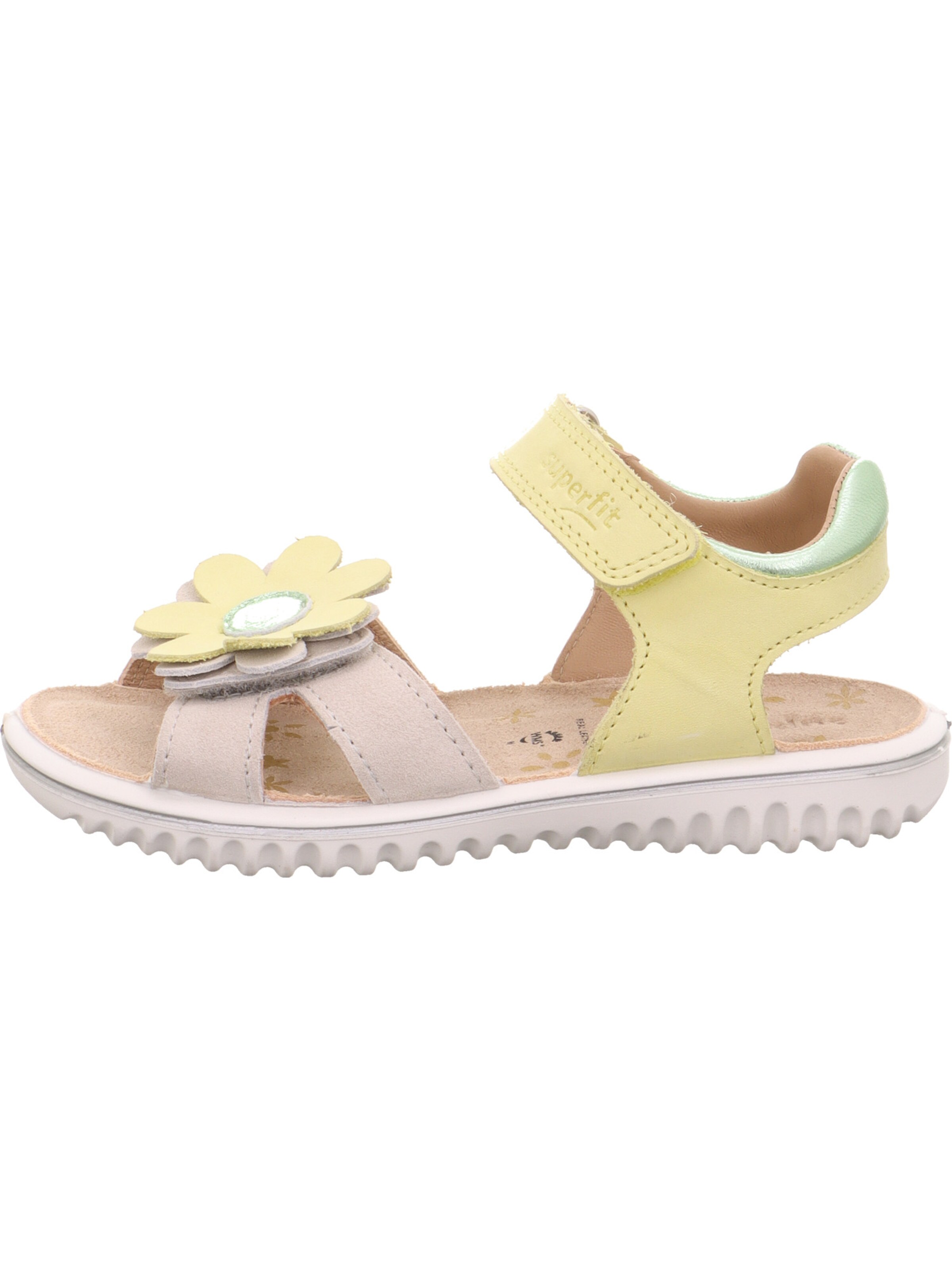 SUPERFIT Sandals 'Sparkle' in Yellow