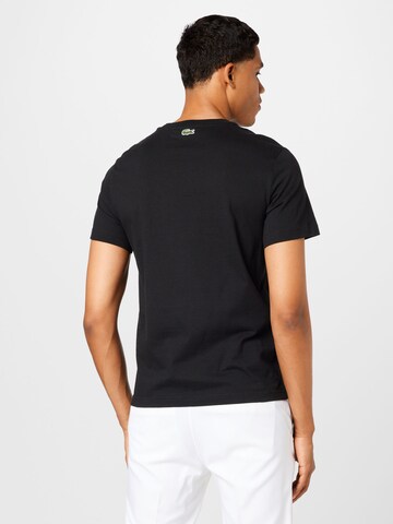 Tricou de la LACOSTE pe negru