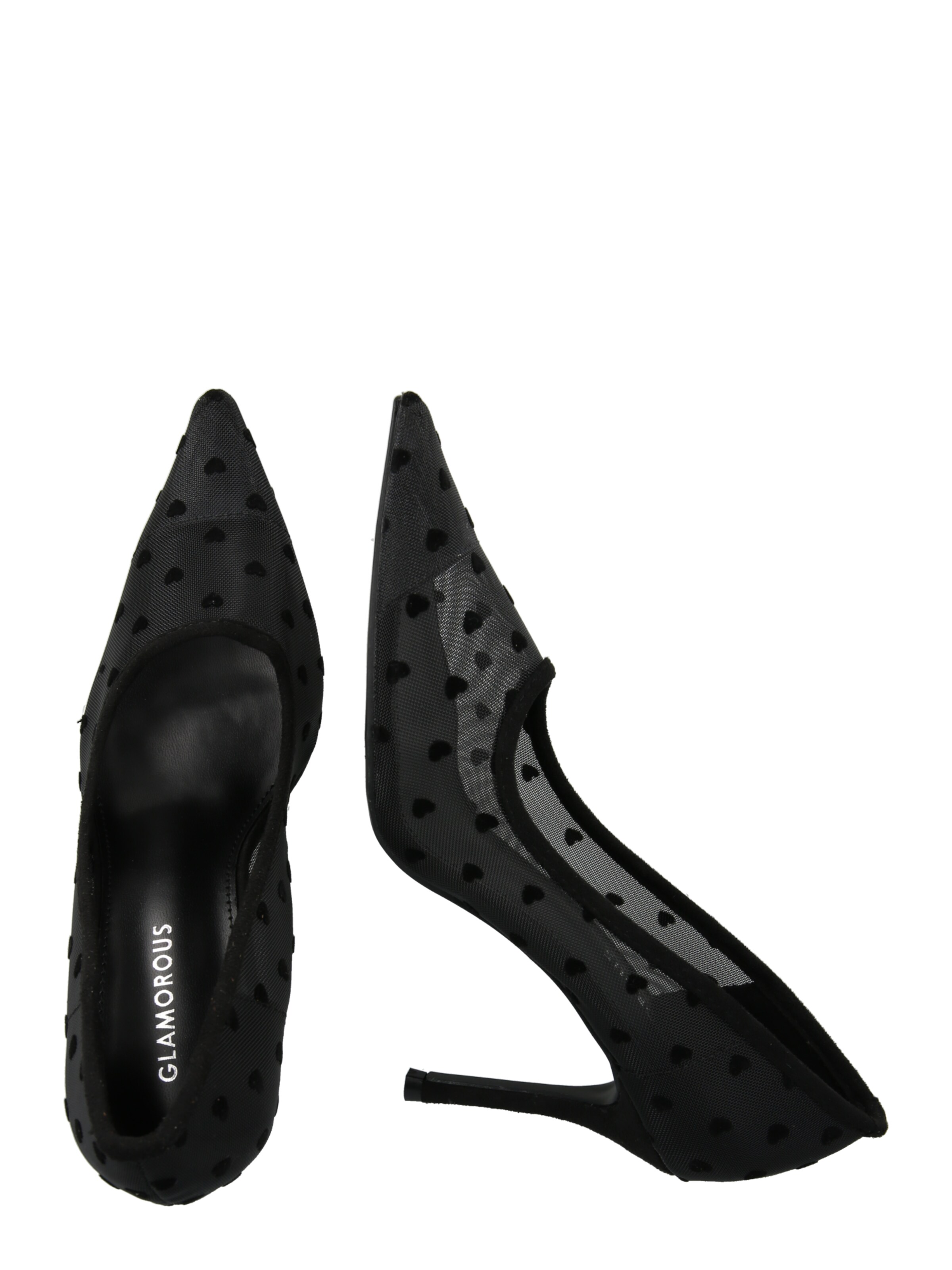 GLAMOROUS Avokkaat värissä musta