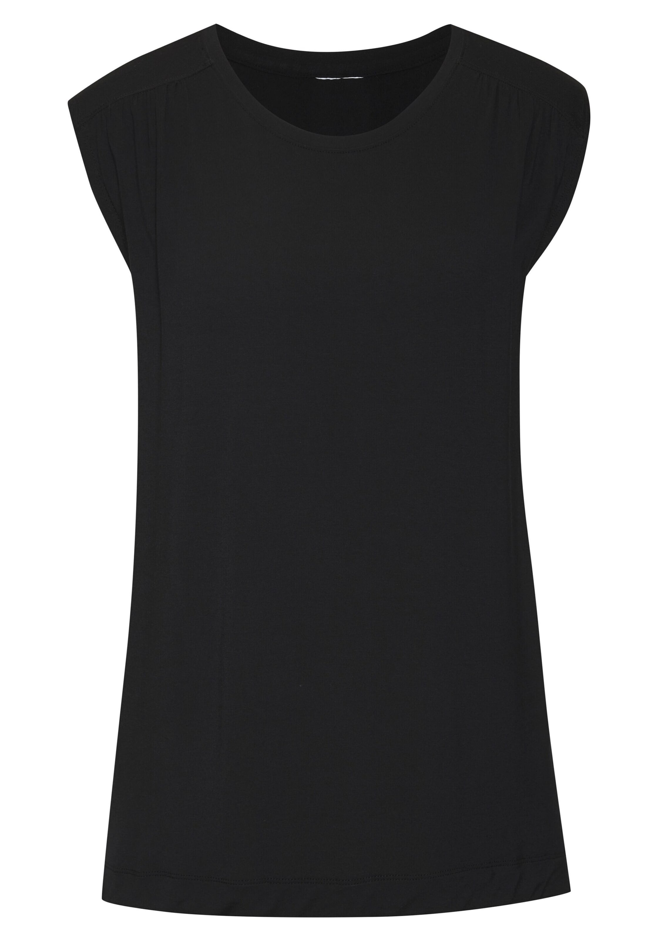 T-shirt LASCANA en noir : devant