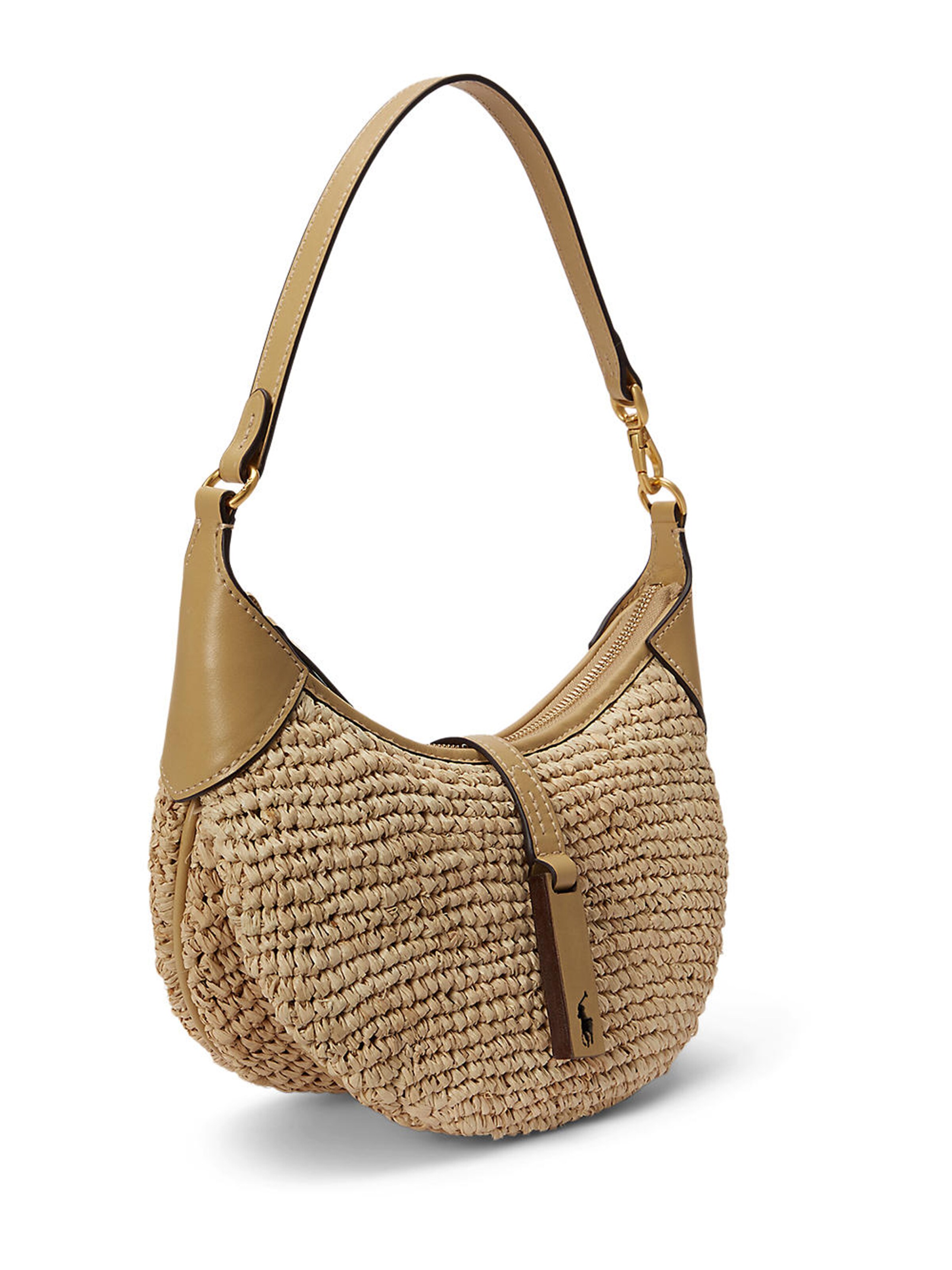 Sac bandoulière Polo Ralph Lauren en beige