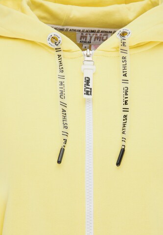 myMo ATHLSR Zip-Up Hoodie in Yellow