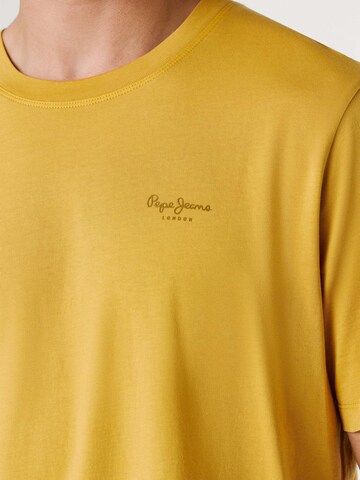 T-Shirt 'Jacko' Pepe Jeans en jaune