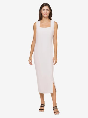 heine Εφαρμοστό φόρεμα σε λευκό: μπροστά