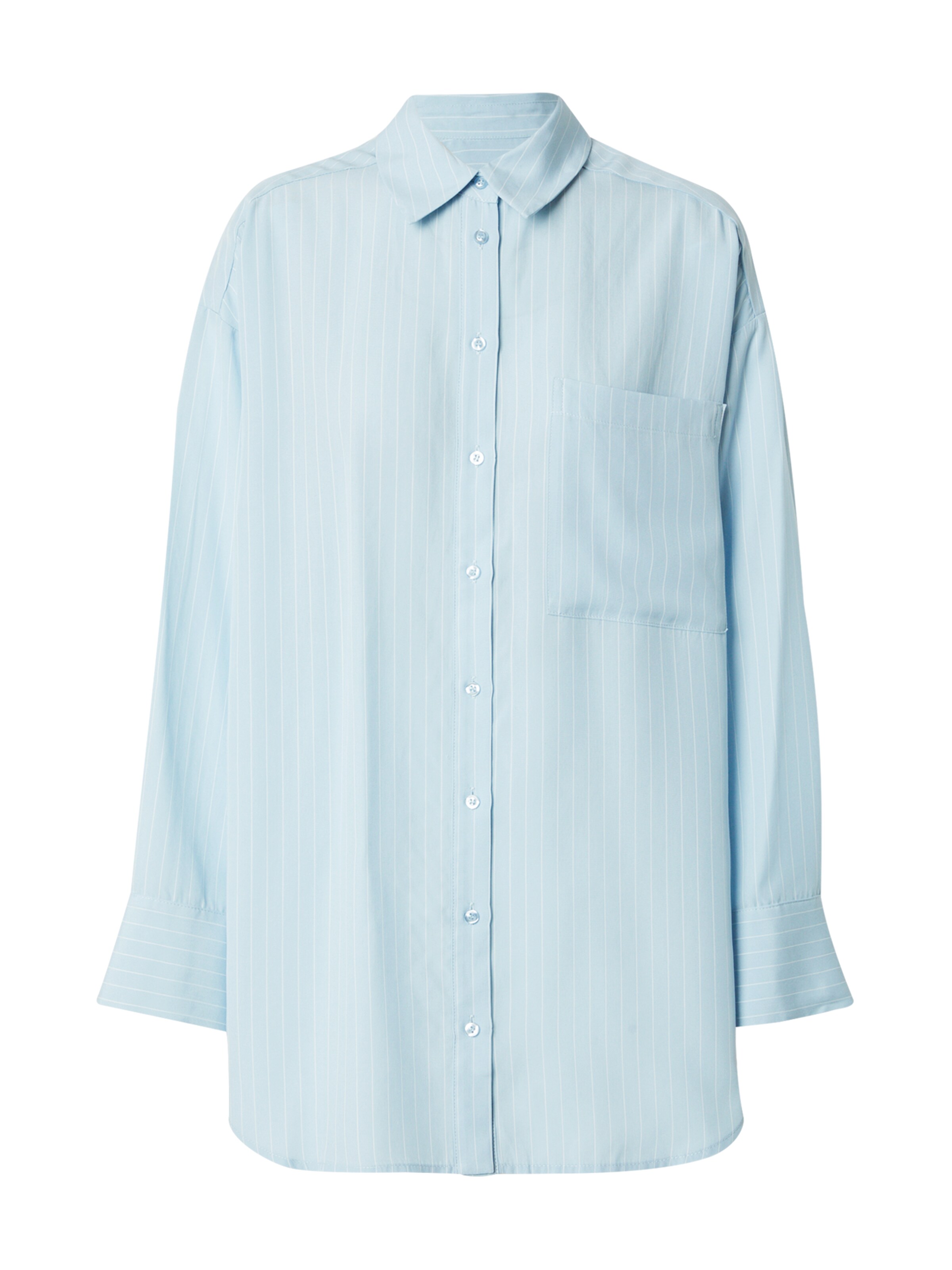 SELECTED Bluse 'MADDIE' in Blau: Vorderseite