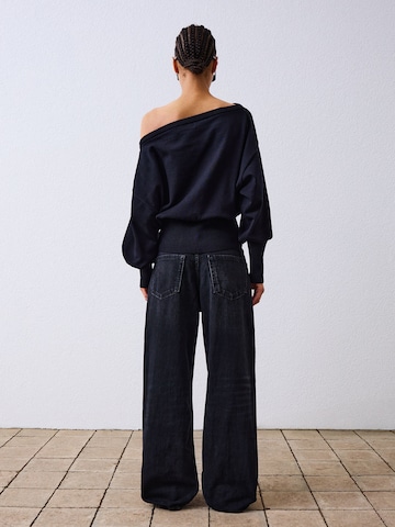 Baggy Jeans di Bershka in nero