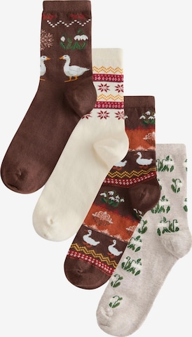 Chaussettes Next en mélange de couleurs : devant