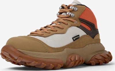 CAMPER Ankle Boots ' Karst Trek ' in 36 in braun / orange / weiß, Produktansicht