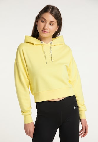 Sweat-shirt myMo ATHLSR en jaune : devant