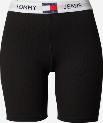 Slimfit Leggings 'CYCLIST' di Tommy Jeans in nero: frontale