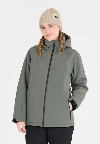 Whistler Athletic Jacket in Green: front