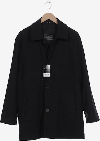 HECHTER PARIS Jacket & Coat in XXXL in Black: front