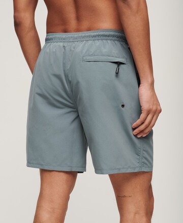 Superdry Zwemshorts in Blauw