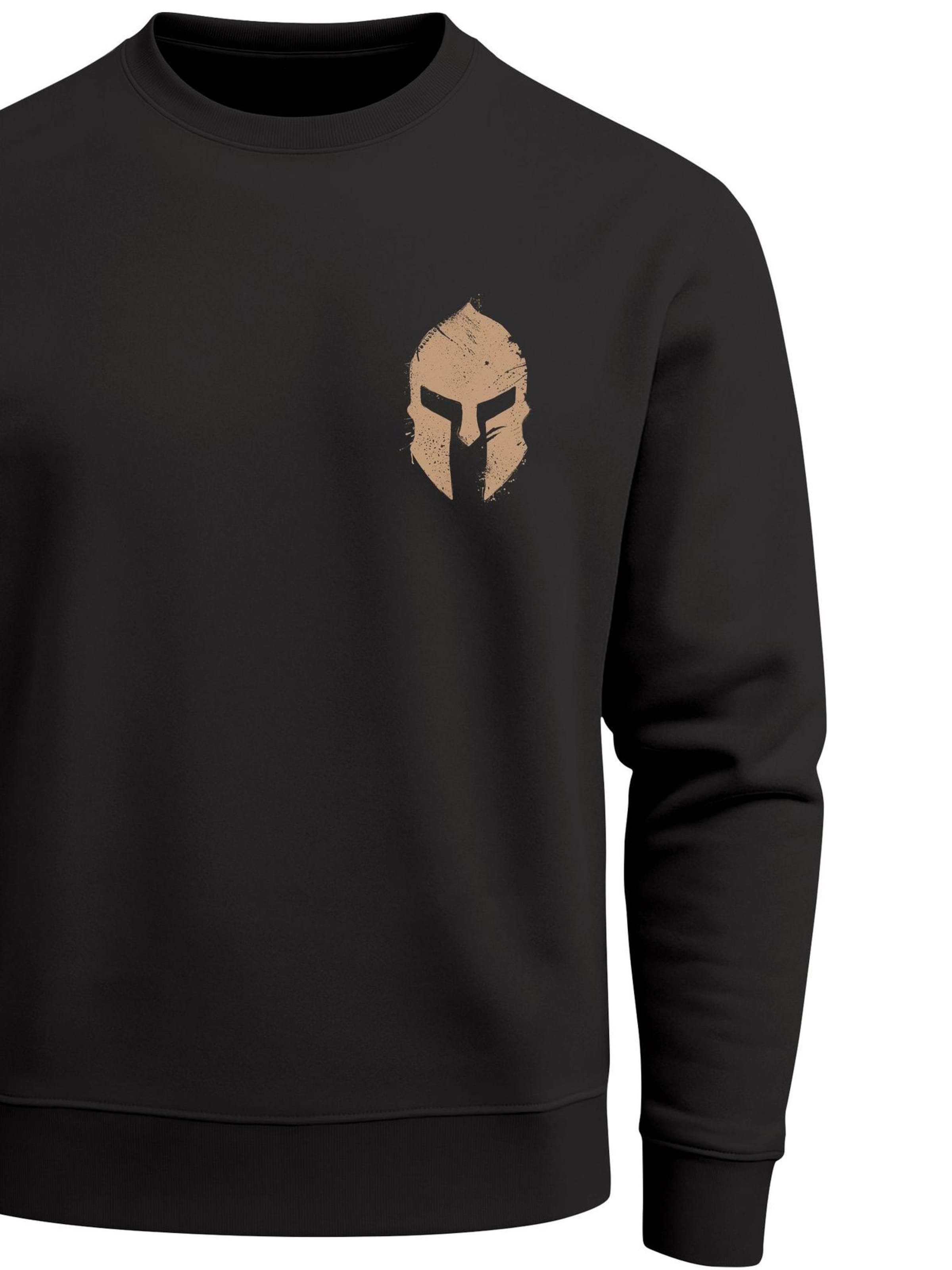 Neverless Sweatshirt 'Sparta 1'‌‌‌ in Schwarz