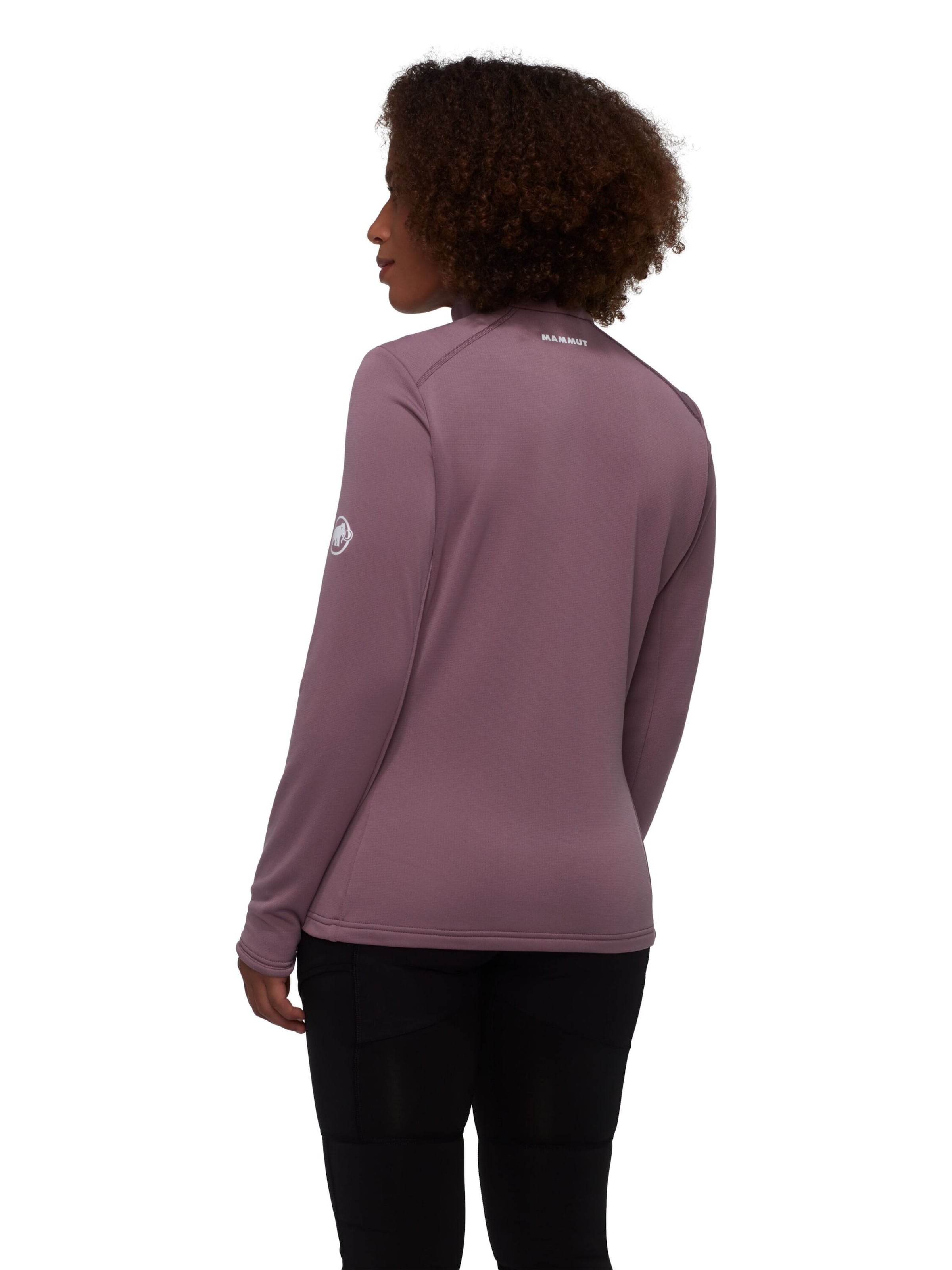 MAMMUT Athletic Fleece Jacket in Purple