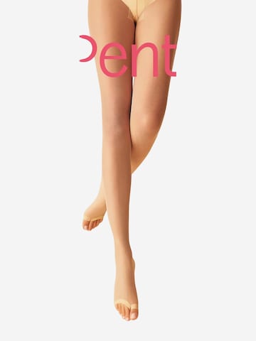 Collant 'PENTI Damen-Strumpfhose mit offener Zehenpartie' Penti en beige