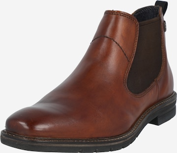 bugatti Chelsea Boots 'Merlo' in Brown: front