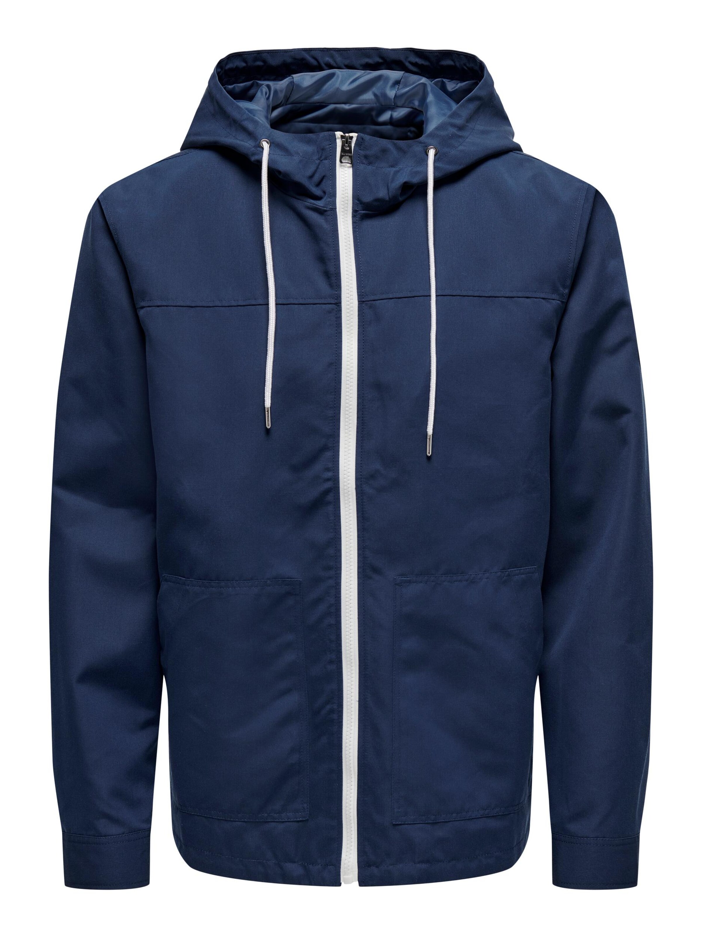 Only & Sons Jacke 'Matt' in Blau: Vorderseite