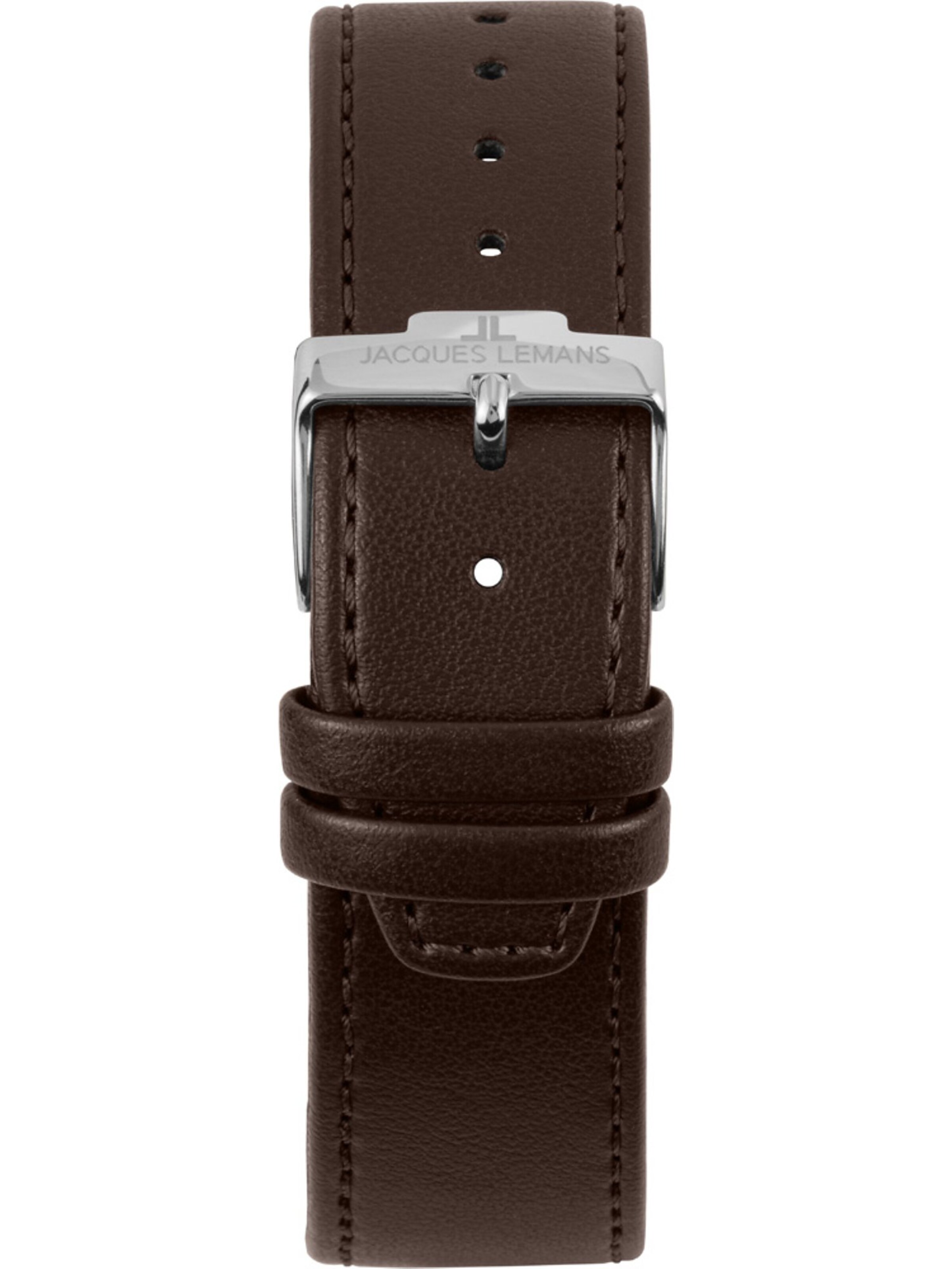 Jacques Lemans Uhr in Braun