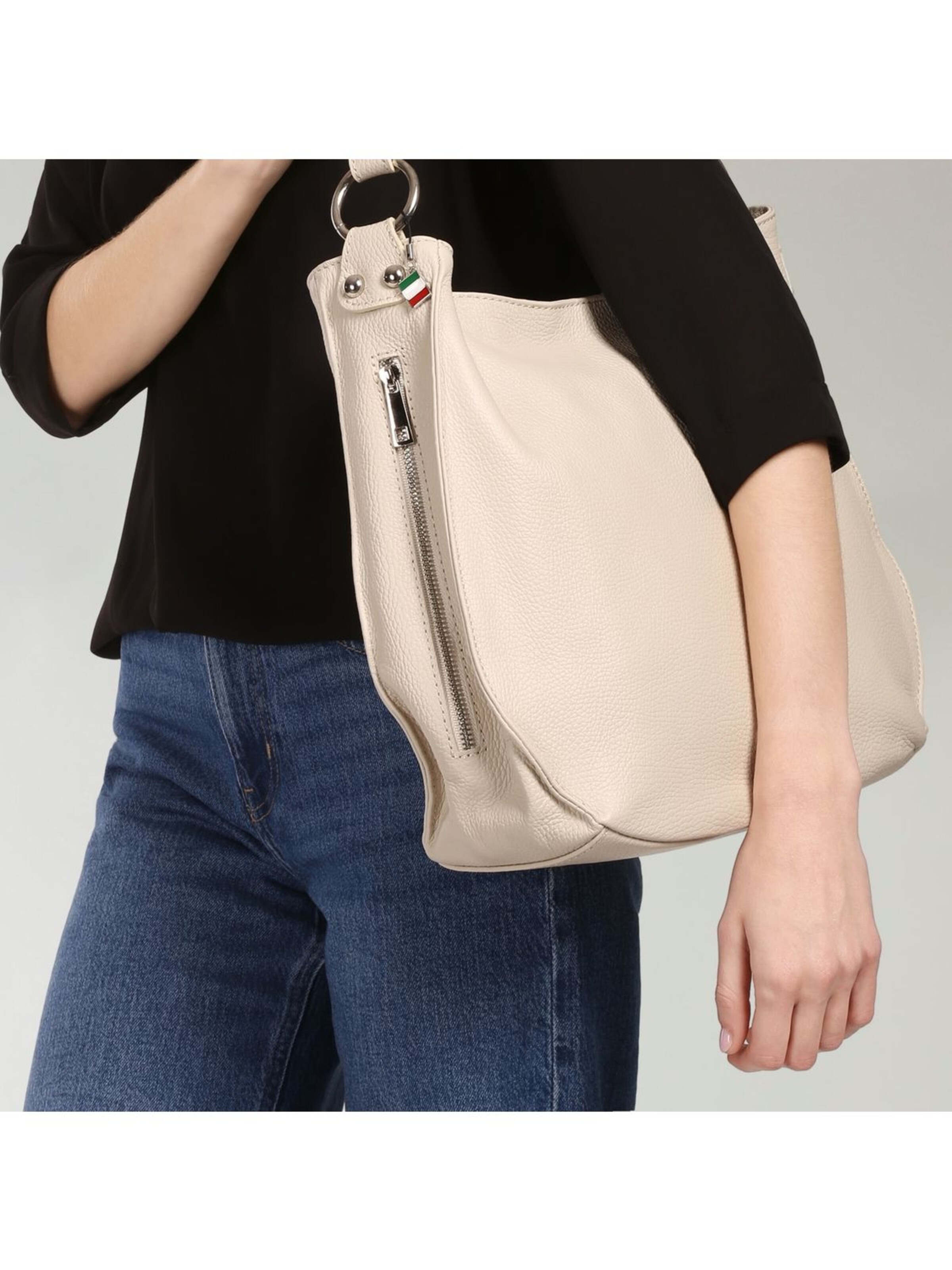 Sac bandoulière Florence en beige