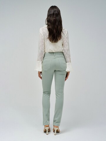 Salsa Jeans Slimfit Jeans in Groen